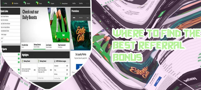 Betting sites with referral bonus