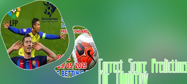 Correct football prediction tomorrow
